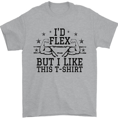 Gym Id Flex but I Like This lustiges Herren T-Shirt 100% Baumwolle