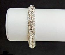 Image of Crystal and Diamanté Bracelet