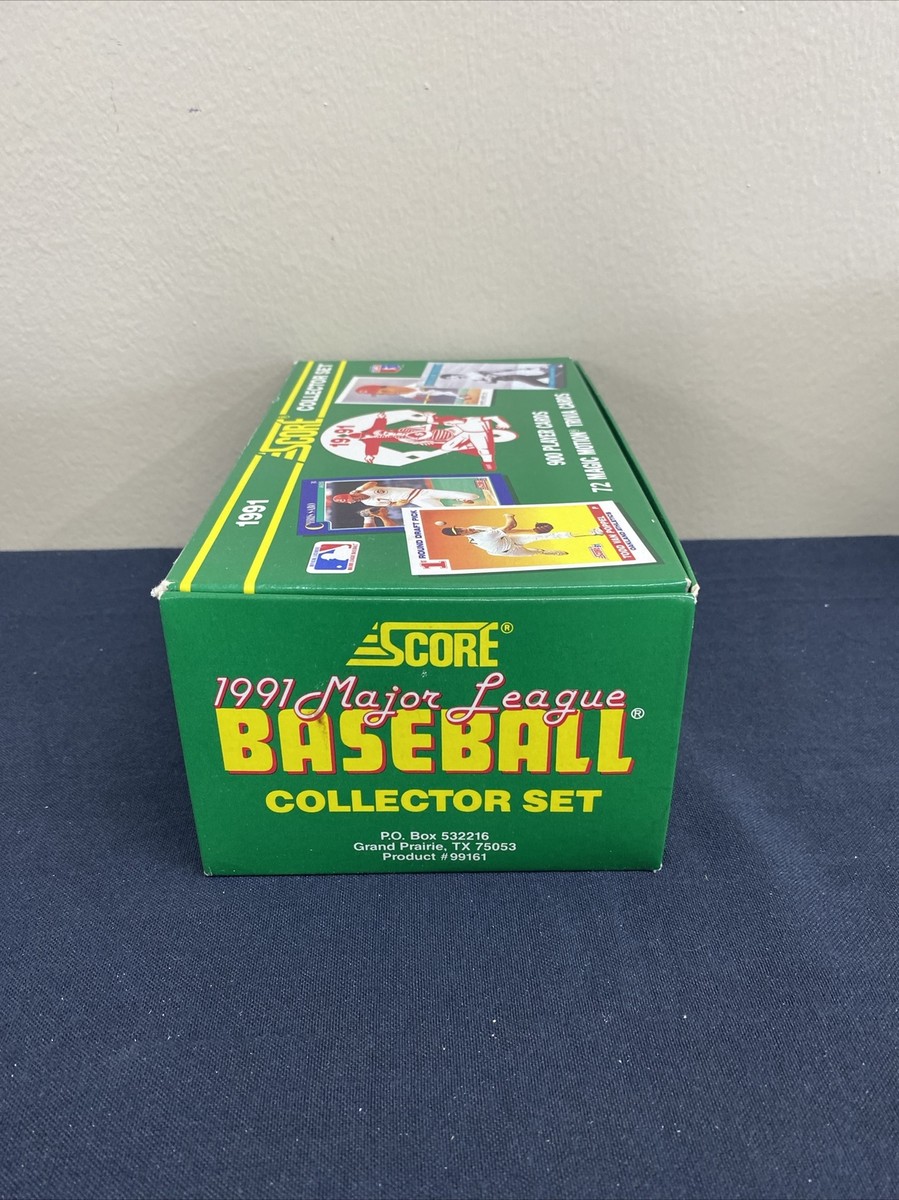 その他 1991 MLB SCORE COLLECTOR SET 1991 Score Baseball Collector Set / 900 Cards / Factory