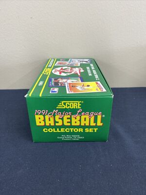 1991 Score Baseball 900 Card Collector Set (missing big names) | eBay