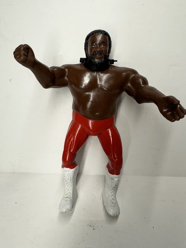 Junk Yard Dog + Collar No Chain WWF Wrestling Supe...