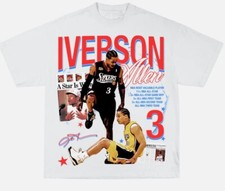 Allen Iverson Step Over Vintage Graphic T-Shirt