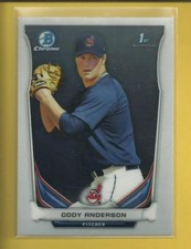Cody Anderson RC 2014 1st Bowman Chrome Prospects Rookie Card # BCP20 Indians