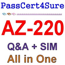 Best Exam Practice Material for AZ-220 Exam Q A SIM