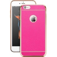 Apple Iphone 5 / 5S / SE Handy HüLle Schutz Case Chrom Back Cover Slim Etui Pink