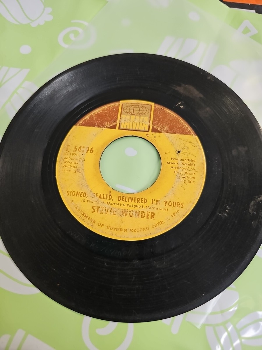 Stevie Wonder - Signed Sealed Delivered I'm Yours; I'm More Than