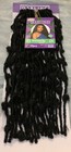 2x Darling Butterfly Locs Pre-Loop Crochet Braid Hair Extensions 20” Black 20Pcs