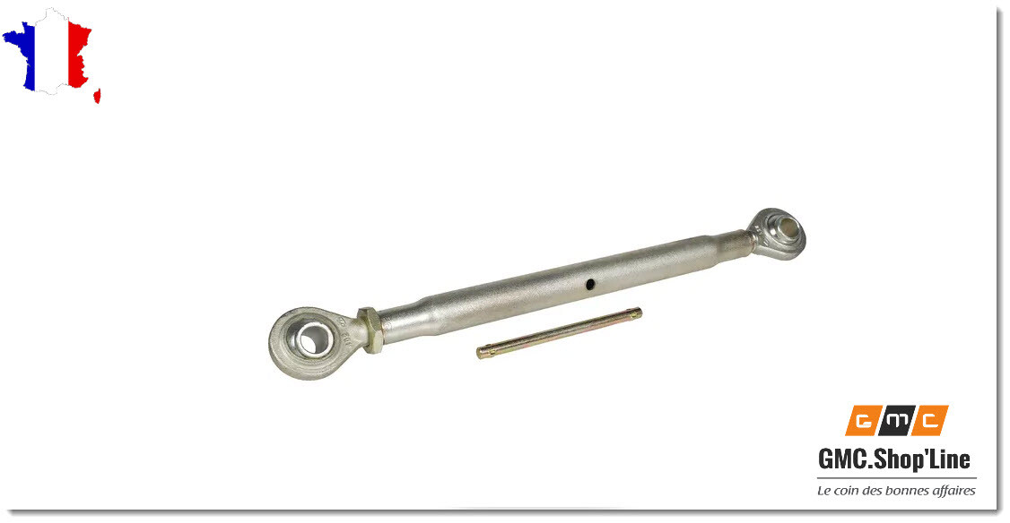 Barre de poussée M30 GOPART TL5003022GP pour attelage de tracteur