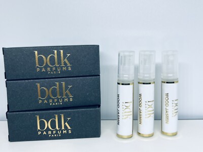 BDK Parfums Wood Jasmin EDP 2ml x 3 Perfume Sample Spray