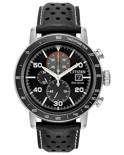 New Citizen Brycen Eco Drive Black Dial 