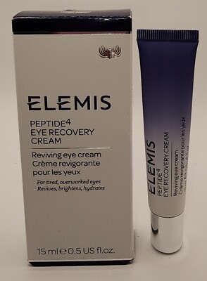 ELEMIS Peptide4 Eye Recovery Cream .5oz/15mL FULL Size New Retail $50