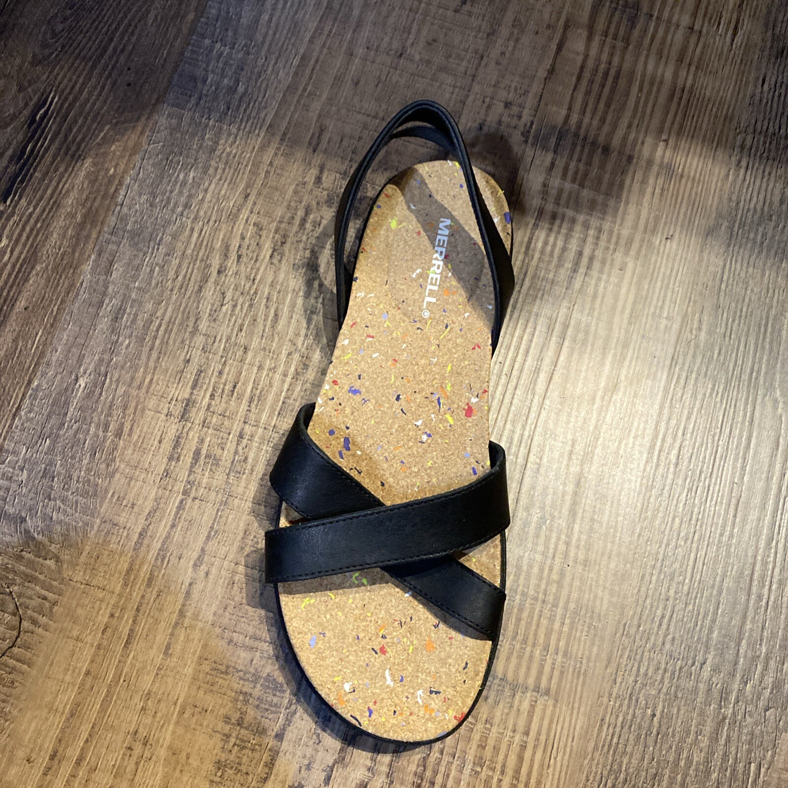 SOLO SCARPA DESTRA...Sandalo Merrell Napa Valley Sling Dark Malbec taglia 8