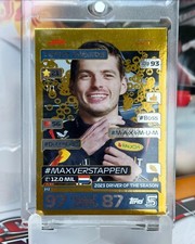 Max Verstappen Turbo Attax 2024 Extremely Rare 1 of 1