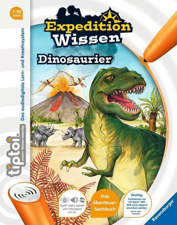Thumbnail - Tiptoi® Buch Expedition Wissen Dinosaurier Ravensburger Neu Ohne Stift