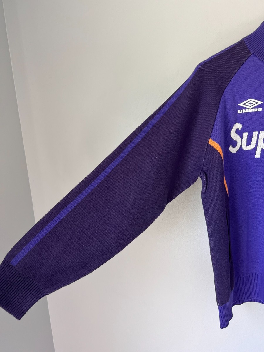 supreme umbro zip up sweater purple Lサイズ Buy Supreme x Umbro Zip Up Sweater 'Purple' - SS25SK12
