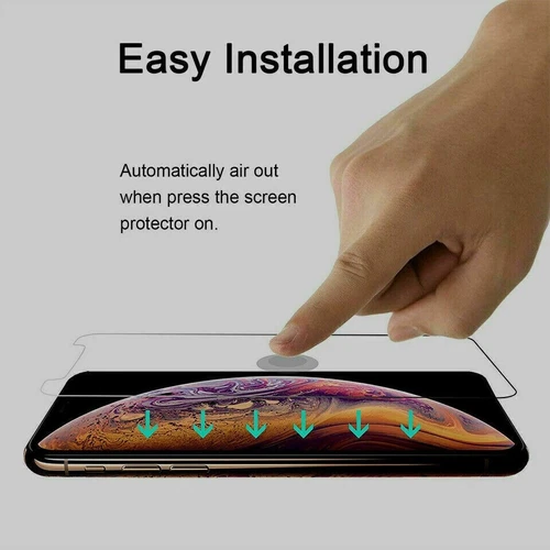 Für iPhone 11/11 Pro/11 Plus 9H Hartglas Displayschutzfolie Etui Freundlich - Bild 3 von 9