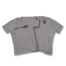 BattlBox Original T-shirt Men's Cotton Crew Neck Unisex Short Sleeve Tee