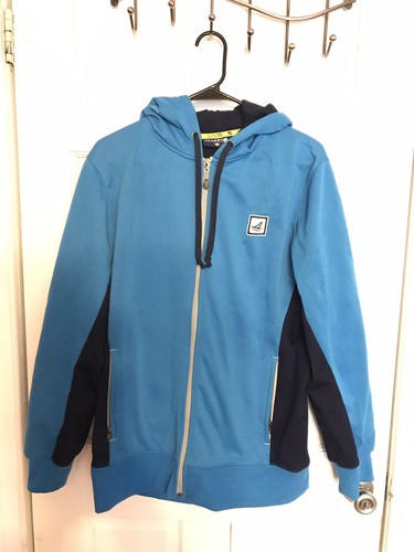 Sperry Top Sider Hoodie Jacket M Blue 