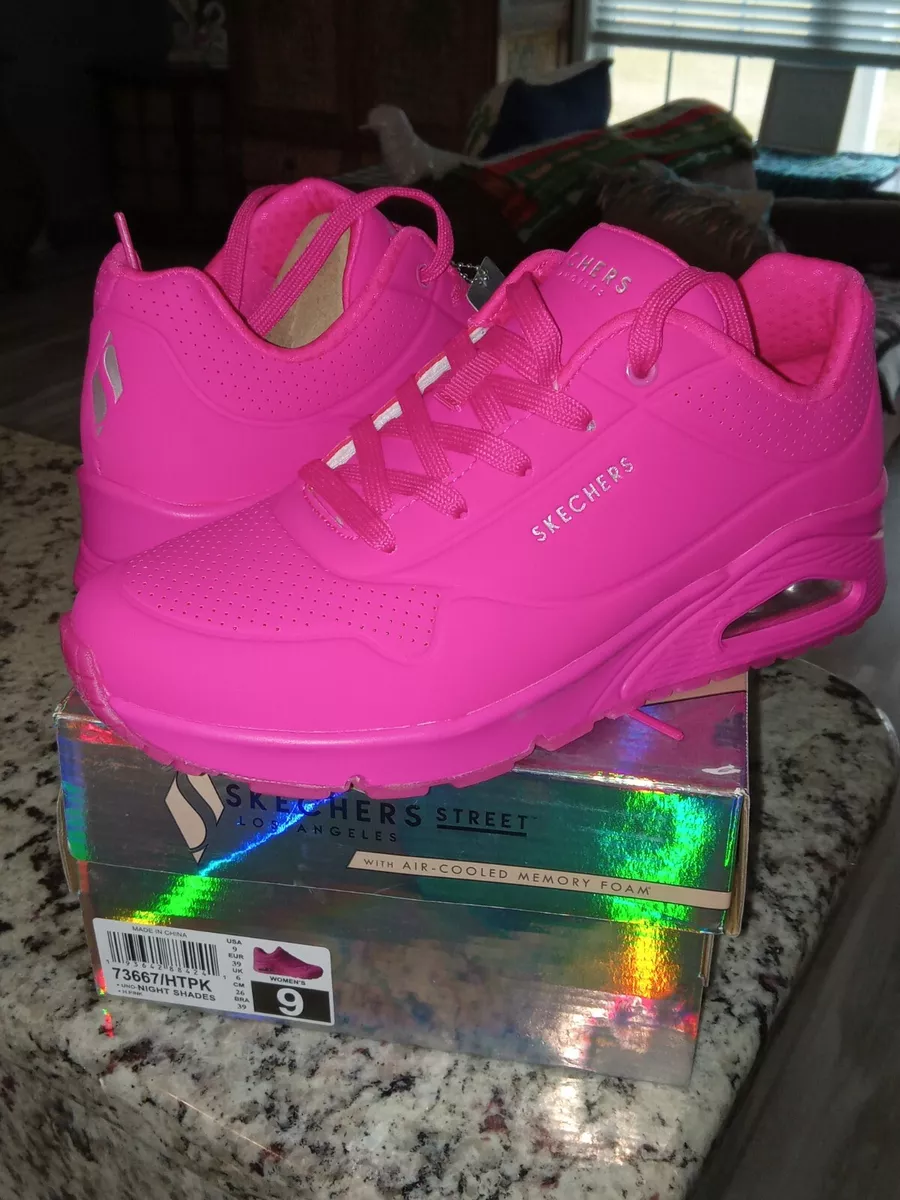 NEW Street Uno Night Shades Women&#039;s Sneaker Los Angeles 9M Hot Pink | eBay