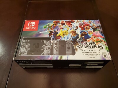 Nintendo Switch - Super Smash Bros. Ultimate Edition Console Bundle