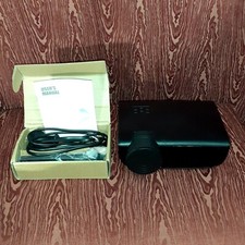 Led Source Portable LED Projector Black New O...