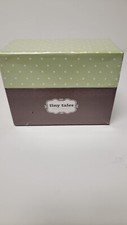 Tiny Tales Keepsake Baby Memory Kit Box. New sealed