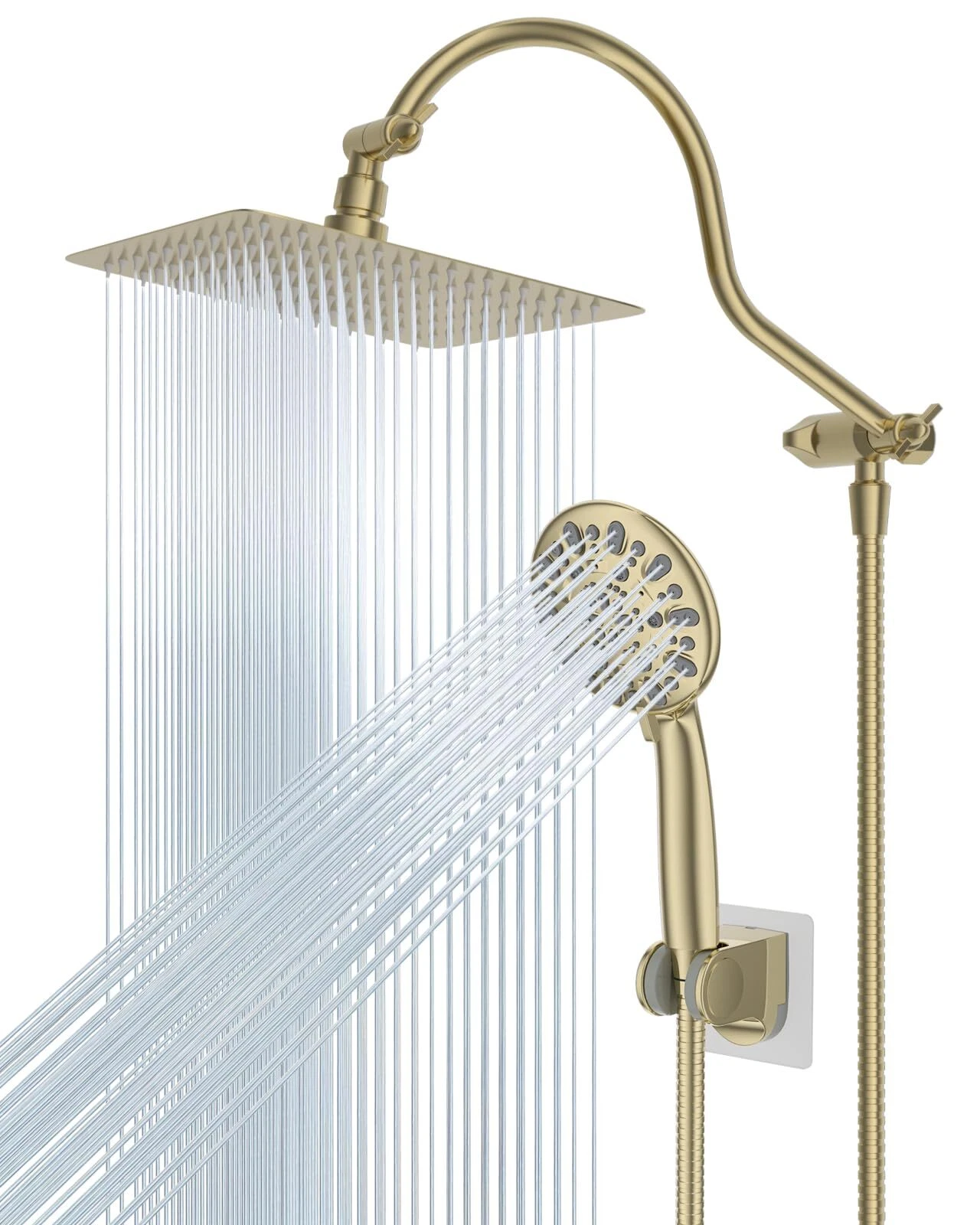 All Metal Showerhead,10'' High Pressure Rainfall Shower Head/Handheld Showerhead
Opens in a new wind