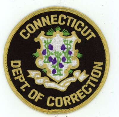 CONNECTICUT CT DEPARTMENT OF CORRECTION NICE SHOULDER PATCH SHERIFF ...