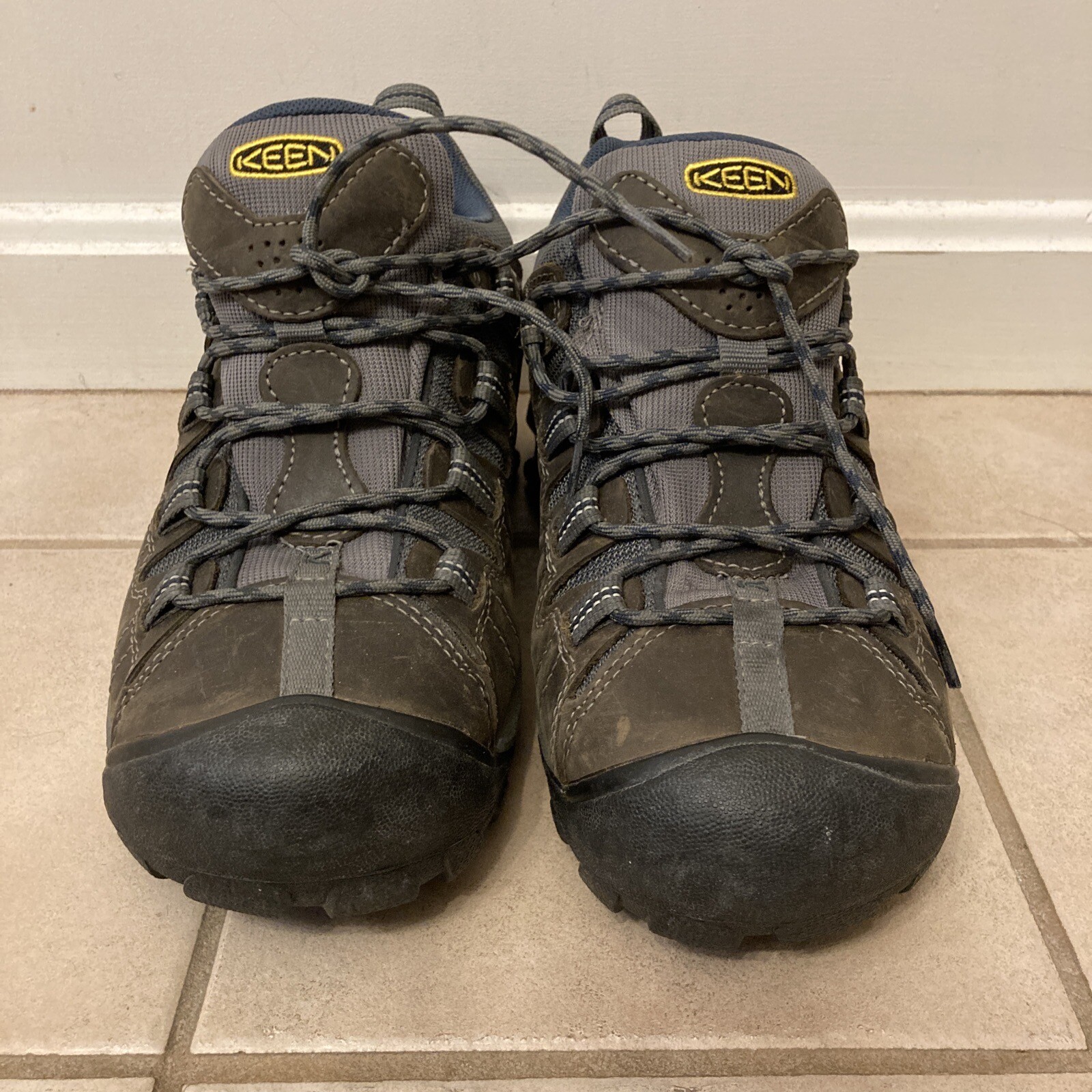 Scarpe da trekking Keen stivali 1002363 uomo taglia US 9 marroni ottime $145