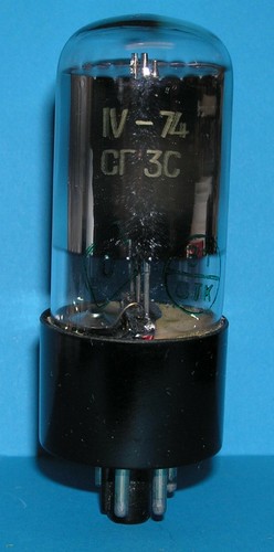 1 Stück russische Stabi-Röhre СГ3C ( SG3S ) , NOS , ähnlich OC3