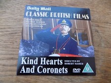 KIND HEARTS AND CORONETS - PROMO DVD - CLASSIC BRITISH FILMS - DAILY MAIL