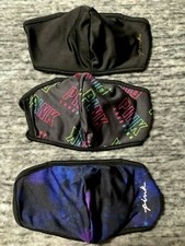 Victoria's Secret Pink 3 Pack Washable Wired Adjustable Galaxy Ombre Logo NIP