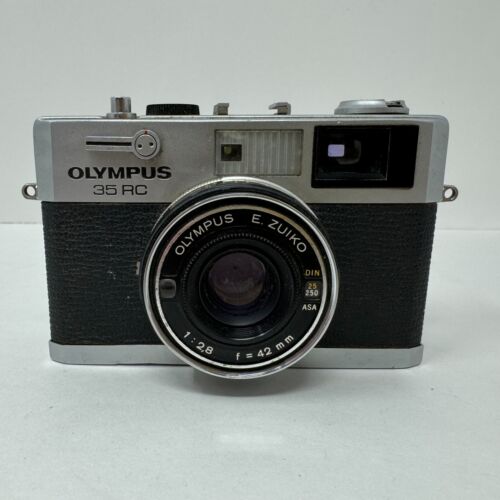 Olympus 35 RC 35mm Rangefinder Film Camera Works Rare Tested. Made in Japan. - 第 1/16 張圖片