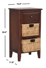 Safavieh Everly Drawer Side Table, Reduced Price 2172716310 AMH5743C
