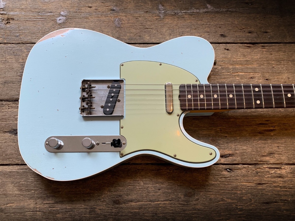 2023 Fender Custom Shop '1960' Tele Custom Relic in Sonic Blue