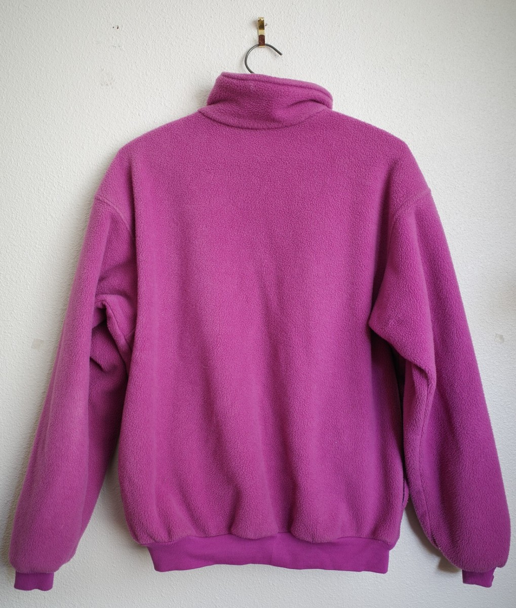 Vintage Patagonia USA Made Women's Pink Fleece Jacket Size
