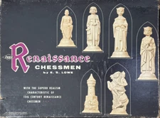 1959 Renaissance 15th Century Chess Set Replacement Parts/Piece - You Pick
