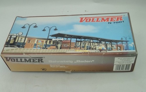 Vollmer n 7501 Plaform Unstarted kit - rasgar a la caja frontal | Zustand: New
