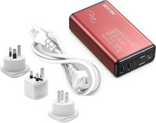 BESTEK 220V 230V 240V to 100V Step-down Travel Transformer Compact 120W Japan