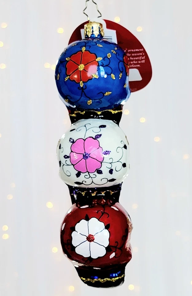 Christopher Radko *NUEVO* Espeluznantes Calaveras de Azúcar 1021283 Ornamento Foto 4 de 4