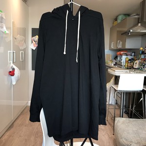 rick owens drkshdw moletom com capuz