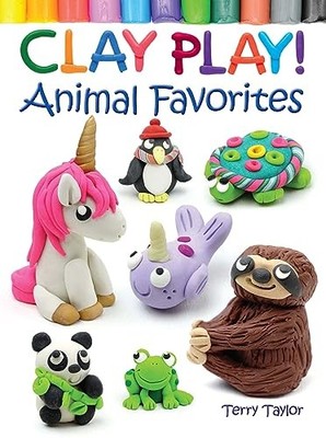Terry Taylor - Clay Play! Animal Favorites - Stickers - G245z