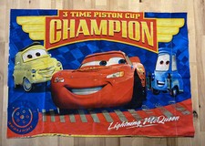 Disney Pixar CARS Lightning McQueen Standard Pillowcase Piston Cup Champion