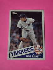 1985 Topps Super - Dave Righetti #58