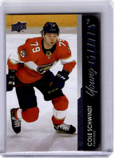 2022-23 Upper Deck Extended Series Young Guns Cole Schwindt Rookie #721