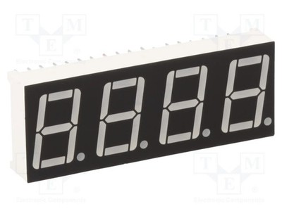 2 Stück LUCKYLIGHT KW4-562CGB Display