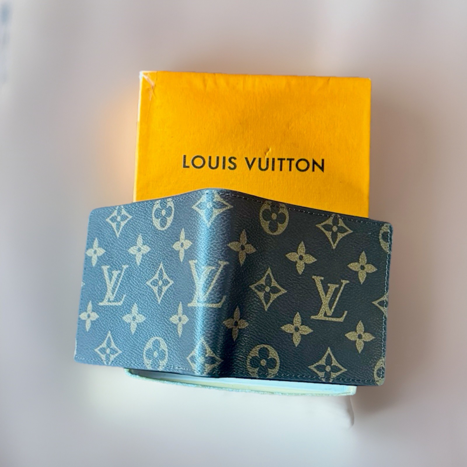 Authentic Louis Vuitton Brown MenWallet Wallet Leather thumbnail 3