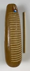 Salsa Guiro With Playing Stick. Painted  Natural Color With Puerto Rico Flag.