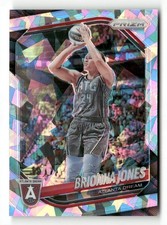 2025 Panini Prizm WNBA #107 Brionna Jones Ice Prizms