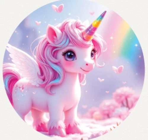 Hayleybug 1/2 oz Bubblegum Aurora Unicorn silver Round w/ COA POP 15